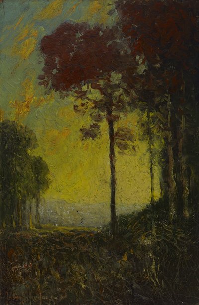 Herbstsonnenuntergang, 1908 von Julian Onderdonk